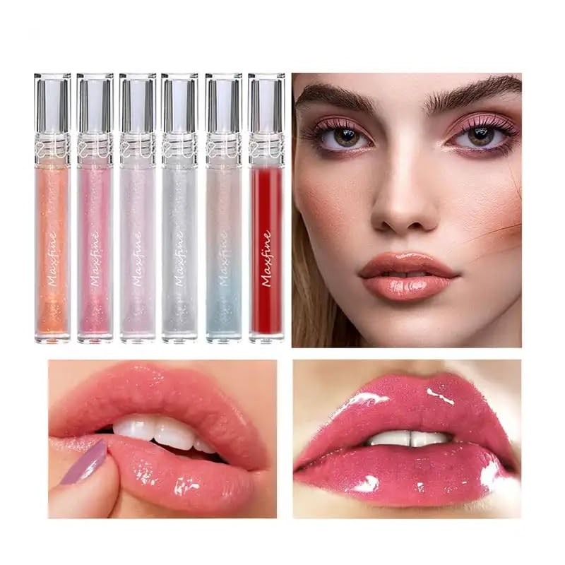R.Y.M Lip Gloss Clear Glossy, Stay Moisturizing, Hydrating, Dry Lip