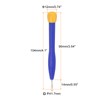 sourcing map Plastic Screwdriver PH0.17 Phillips Head Screwdriver Ceramic Repair