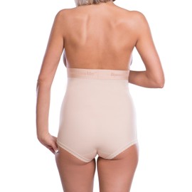 LIPOELASTIC VH Without Zipper - Women's post-operative compression Faja- Abdominal plastic surgery (Black, XL)