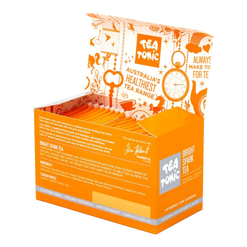 Tea Tonic Bright Spark Tea, 20 Tea Bags