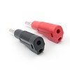10sets Retractable Sheath 4mm Banana Plug Connectors Stackable Wire Solder