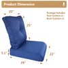 High Back Outdoor Chair Cushions for Patio Furniture,22x24x5 Replacement Couch