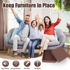 8Pcs Non Slip Furniture Pads, 2" Square Furniture Coasters Cups,