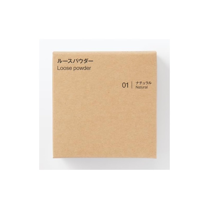 MUJI OAP47A4S Loose Powder Natural 18g Puffed