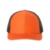 Richardson Snapback Trucker Cap Adjustable Orange/ Black