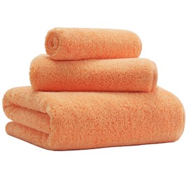 MICROFI New Microfiber Bath Towel Set, 3 Piece, Oversize, Quick Dry, Lint Free, Includes Body, Hand and Face Towels
