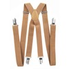 axy Men's Braces with Bow Tie - 4 Strong Clips