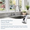 iFealClear Universal Kitchen Faucet Head Replacement, Pull Down Spray Head