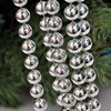 Silver Christmas Tree Beads 10M - Luxury Shatterproof Bead Garland
