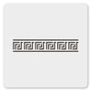 MAGJUCHE Greek Key Stencil 6 Inches, Reusable Border Pattern Stencil