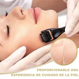 2 PCS Dermaroller Rodillo Facial,Facial Para Herramientas Rodillo Para Rostro Herramientas,Masajeador Facial Reducir La Pigmentación,Estimular La Rege
