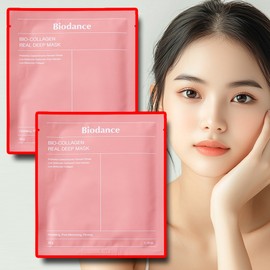 Biodance Collagen Pack 3 Hour Real Deep Mask Pack Tool 2 Sheets / 바이오던스 콜라겐팩 3시간 리얼 딥 마스크팩 공구 2매