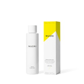 NUORI Gentle Glow Tonic | Exfoliating Tonic, Gentle Acid Toner, Exfoliates and Hydrates Skin, For All Skin Types Including Sensitive Skin, All Natural, 100 ml / 3.4 fl oz