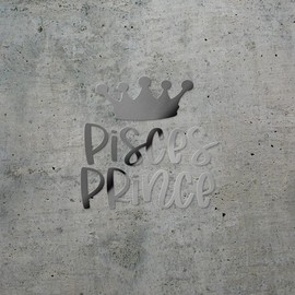 Decal Stickers of Crown (Metallic Silver) (Set of 2) Luxury Weatherproof Vinyl Decal Stickers for Laptop Desktop Smartphone Car Dirt Bike Wall Room Mason Jar - ANDVER1e80811SI_1123