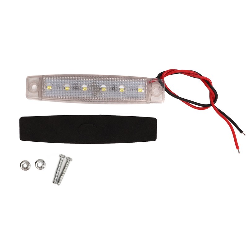 4PCS Side Marker Light PC LED Bright Light Waterproof Rust