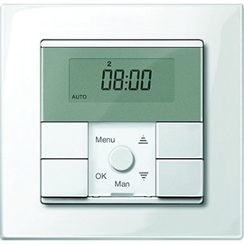 Merten MEG5755-0319 Zeitschaltuhr-module, polar white glossy, System M