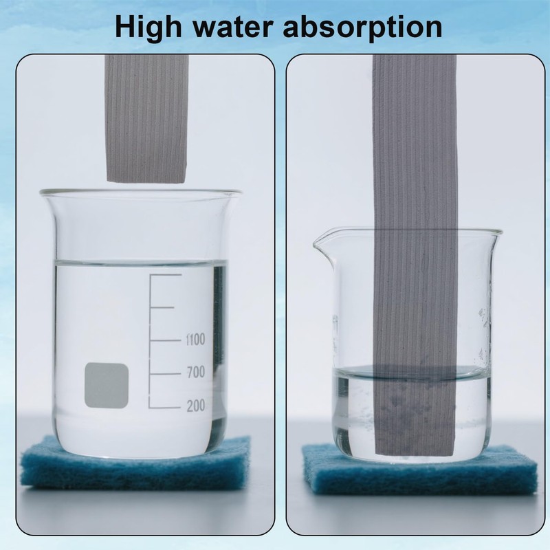 Mini Desktop Mop, Foldable Self-Squeeze Sponge Cleaning Tool Wet &