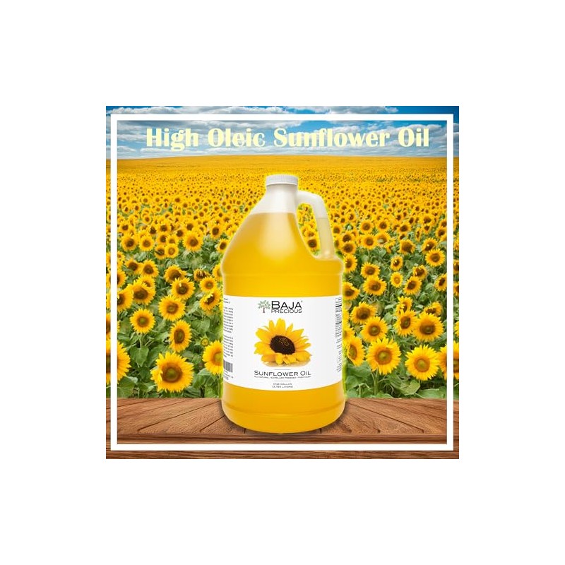 Baja Precious - High Oleic Sunflower Oil, 1 Gallon Jug