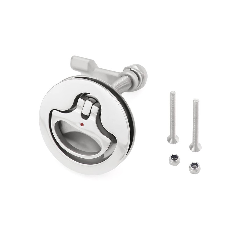 QWORK Boat Cam Latch, Marine 316 Stainless Steel Marine Hatch