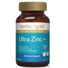 Herbs of Gold Ultra Zinc+ 60vcaps Zinc (Zn)