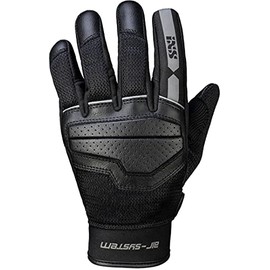 IXS Evo-Air Classic Motorcycle Gloves Short Black/Grey XXL, Men's, Lifestyle, All Season, Polyester, black/grey