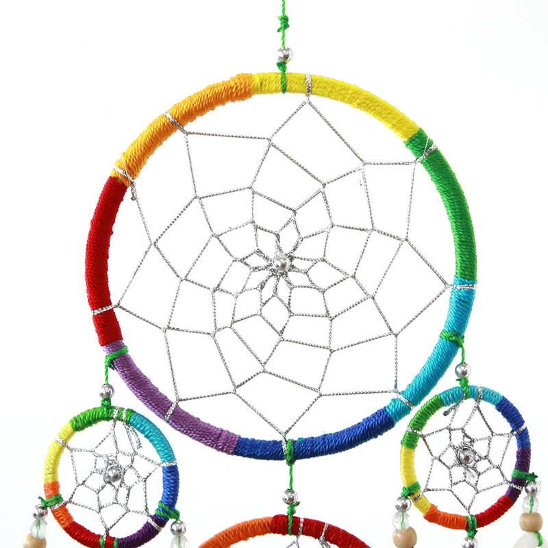 Dream Catcher Colorful 4 Rows Chime