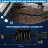 Billion wealth 10 Ft Heavy Duty 7 Way Trailer Cord