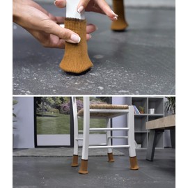 3 x Chair Leg Sleeves 4 to 5 cm