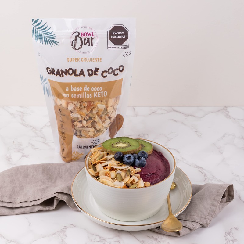 BOWL BAR | Granola De Coco 100% natural, vegana, Keto,