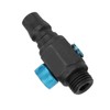 Jimdary Iron Reliable Pneumatic Air Fitting, Durable Built-in Dustproof Airflow