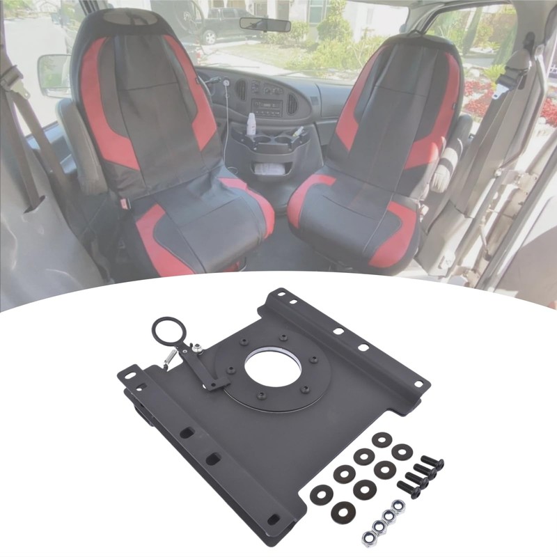 Metal Seat Swivel Front Right Passenger Side Replacement for Ford