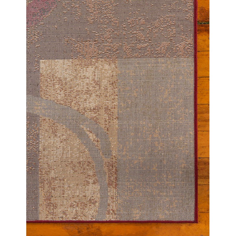 Unique Loom Barista Collection Area Rug - Kouillou (7' 10"