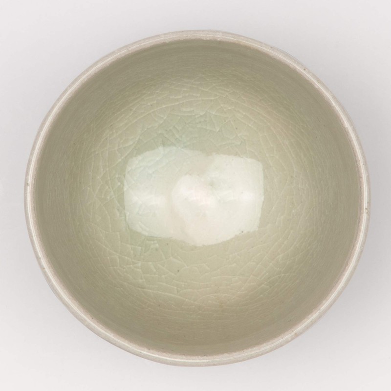 Shigaraki Ware MR-3-3516 Hechimon Tea Cup with Black Glaze