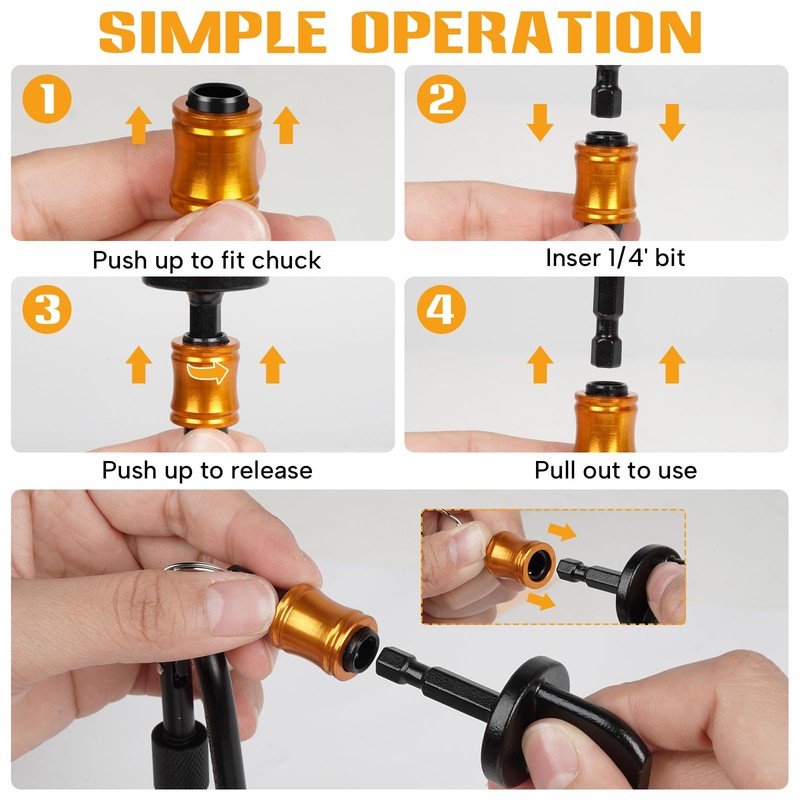 Aoebwpwi 12PCS Swage Tool HVAC Repairing Set with Bit Holder,