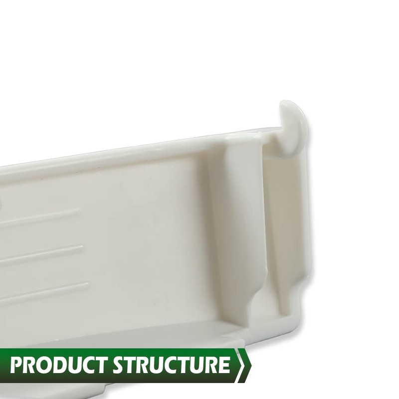 GRAND ORANGE White Solid Door Handle Compatible with GE Dryer