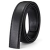 Nelbons Men's Leather Ratchet Belt Strap Only 35mm 1 3/8",Fit