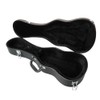 Leather Concert Ukulele Hard Case (24 Inch) (Black)