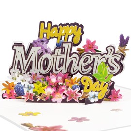 GREETING ART Mothers Day Card,Mother's Day Card Mum from Daughter,Happy Mothers Day Card,Mothers Day Gifts Best Mom Pop Up Mothers Day Cards, 3d Pop Up Greeting Funny Mothers Day Cards
