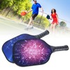 Portable Carbon Fiber Pickleball Paddle Ball Game Set Training Sport