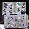 100 Pack Wolf Stickers,Wolf Decals for Kids Teens Girls,Wolf Gifts