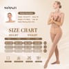 MANZI Women's Ultra Soft Body Convertible Ballet Tights for Adults