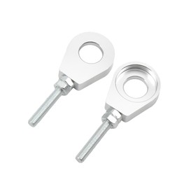 PowerMotor 12MM Chain Tensioner Adjuster,2pcs Chain Tensioner Replacement for 50cc 70cc 75cc 80cc 100cc CRF CT XR XL NS Pit Dirt Mini Pocket Bike (Silver)