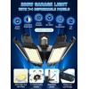 HAPYLUMI LED Garage Light 200W, 2 Pack 20000LM Bright Garage