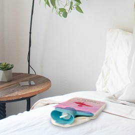 Mr. & Mrs. Panda Hot Water Bottle Flamingo Yoga - Gift, Yogi, Hot Water Bottle with Cover, Tree, Heat Cushion, Relaxation, Yoga Exercise, Children's Hot Water Bottle