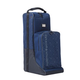 Harrison Howard Tall Boot Bag Equestrian Boot Travel Bag for Storing Helmet, Horse Whip Accessories Boot Storage Bag Navy
