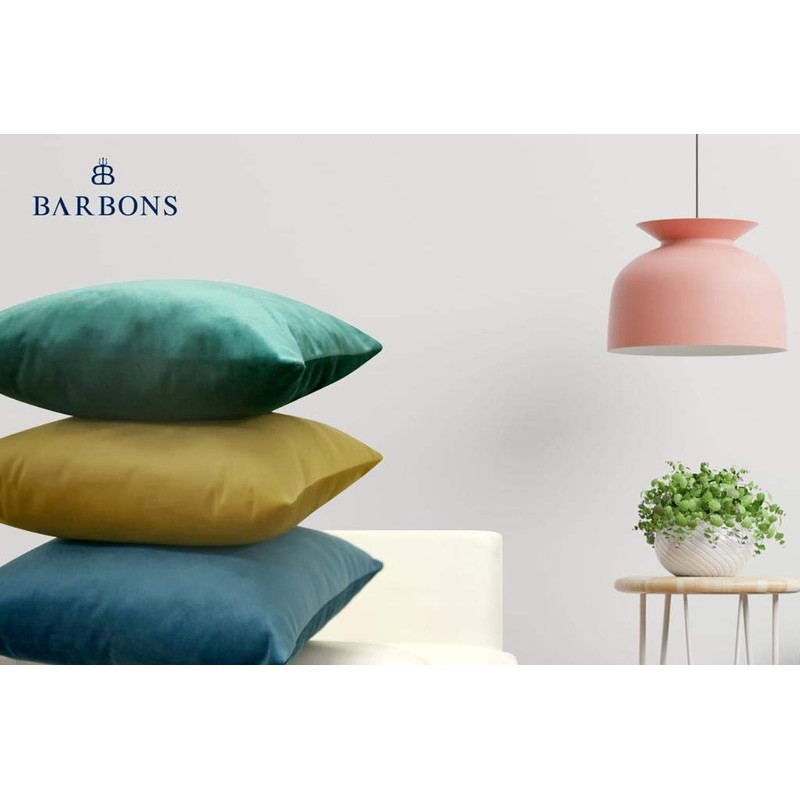 BARBONS Set of 2 Cushion Covers: 40 x 40 /