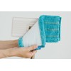 Yamazaki Sangyo 208609 Floor Wiper for Wiping, Microfiber Wet Mop