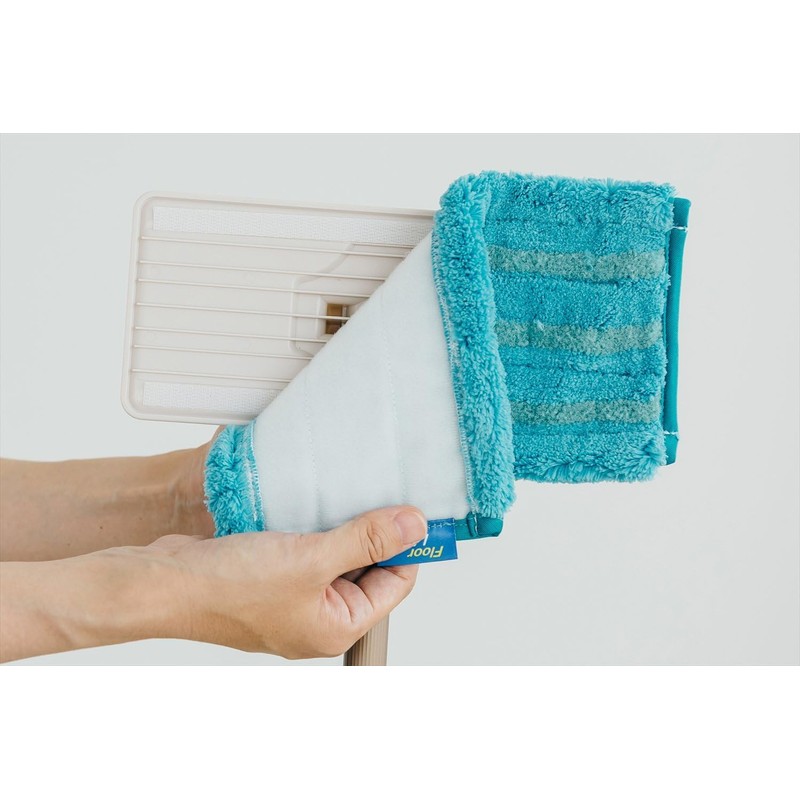 Yamazaki Sangyo 208609 Floor Wiper for Wiping, Microfiber Wet Mop