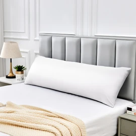 Warmstar Cotton Body Pillow Cover 1 Pack, 600 Thread Count Body Pillow case 20"x54", Long Body Pillow Case Cover Soft Breathable with Envelope Closure,White