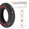 LUCK4U 10x2.5 Solid Tires 10 Inch for Kugoo M4/M4 Pro